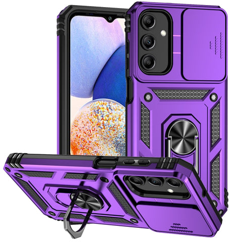 Sliding Camshield Holder Phone Case, For Samsung Galaxy A55 5G, For Samsung Galaxy A15, For Samsung Galaxy A05, For Samsung Galaxy A05s