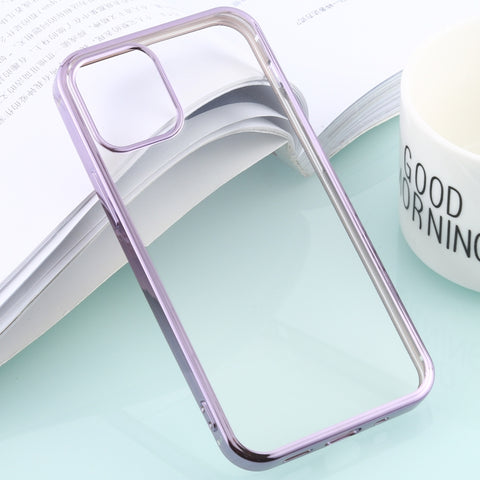 Ultra-thin Plating TPU Protective Soft Case, For iPhone 12 / 12 Pro, For iPhone 12 mini, For iPhone 12 Pro Max