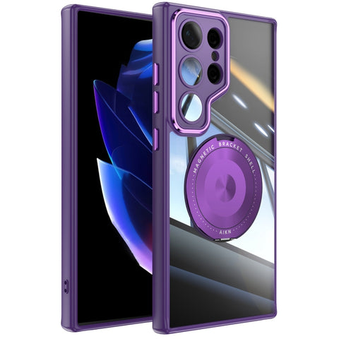360 Holder MagSafe Acrylic Hybrid TPU Phone Case, For Samsung Galaxy S26+ 5G, For Samsung Galaxy S26 Ultra 5G, For Samsung Galaxy S26 5G, For Samsung Galaxy S25 5G, For Samsung Galaxy S25+ 5G, For Samsung Galaxy S25 Ultra 5G, For Samsung Galaxy S24 FE ...