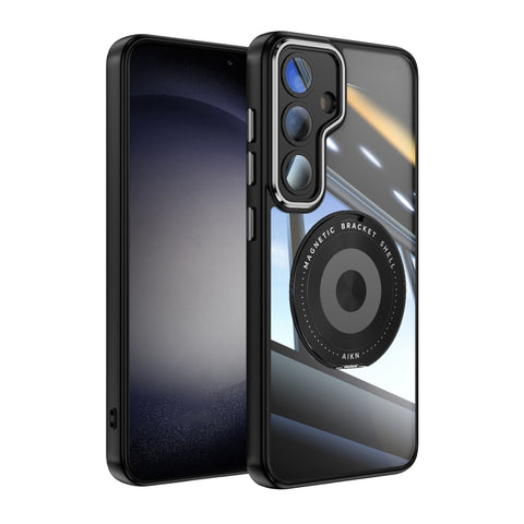 360 Holder MagSafe Acrylic Hybrid TPU Phone Case, For Samsung Galaxy S26+ 5G, For Samsung Galaxy S26 Ultra 5G, For Samsung Galaxy S26 5G, For Samsung Galaxy S25 5G, For Samsung Galaxy S25+ 5G, For Samsung Galaxy S25 Ultra 5G, For Samsung Galaxy S24 FE ...