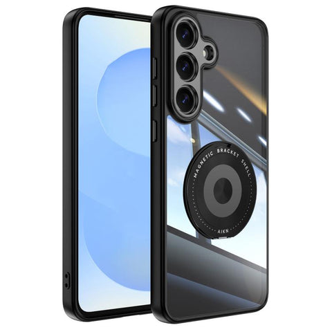 360 Holder MagSafe Acrylic Hybrid TPU Phone Case, For Samsung Galaxy S26+ 5G, For Samsung Galaxy S26 Ultra 5G, For Samsung Galaxy S26 5G, For Samsung Galaxy S25 5G, For Samsung Galaxy S25+ 5G, For Samsung Galaxy S25 Ultra 5G, For Samsung Galaxy S24 FE ...