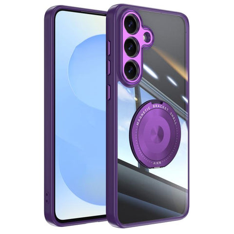 360 Holder MagSafe Acrylic Hybrid TPU Phone Case, For Samsung Galaxy S26+ 5G, For Samsung Galaxy S26 Ultra 5G, For Samsung Galaxy S26 5G, For Samsung Galaxy S25 5G, For Samsung Galaxy S25+ 5G, For Samsung Galaxy S25 Ultra 5G, For Samsung Galaxy S24 FE ...