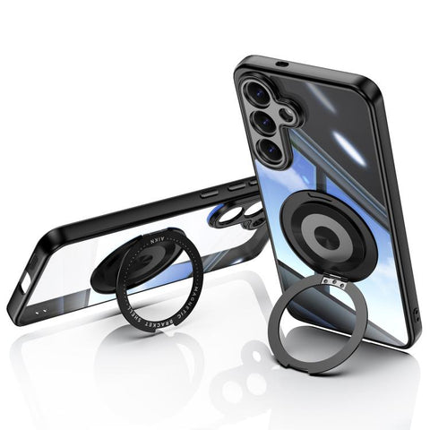 360 Holder MagSafe Acrylic Hybrid TPU Phone Case, For Samsung Galaxy S26+ 5G, For Samsung Galaxy S26 Ultra 5G, For Samsung Galaxy S26 5G, For Samsung Galaxy S25 5G, For Samsung Galaxy S25+ 5G, For Samsung Galaxy S25 Ultra 5G, For Samsung Galaxy S24 FE ...