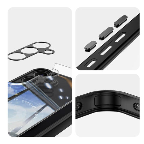 360 Holder MagSafe Acrylic Hybrid TPU Phone Case, For Samsung Galaxy S26+ 5G, For Samsung Galaxy S26 Ultra 5G, For Samsung Galaxy S26 5G, For Samsung Galaxy S25 5G, For Samsung Galaxy S25+ 5G, For Samsung Galaxy S25 Ultra 5G, For Samsung Galaxy S24 FE ...