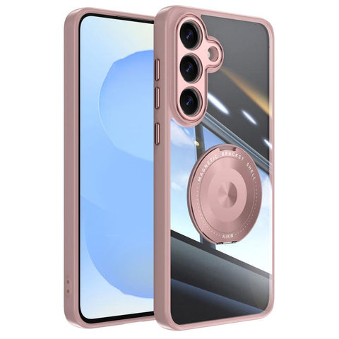 360 Holder MagSafe Acrylic Hybrid TPU Phone Case, For Samsung Galaxy S26+ 5G, For Samsung Galaxy S26 Ultra 5G, For Samsung Galaxy S26 5G, For Samsung Galaxy S25 5G, For Samsung Galaxy S25+ 5G, For Samsung Galaxy S25 Ultra 5G, For Samsung Galaxy S24 FE ...
