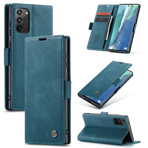 CaseMe Multifunctional Horizontal Flip Leather Case, with Card Slot & Holder & Wallet, For Samsung Galaxy Note20, For Samsung Galaxy Note20 Ultra