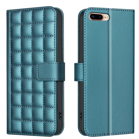 Square Texture Leather Phone Case, For iPhone 12 / 12 Pro, For iPhone 12 Pro Max, For iPhone 11 Pro Max, For iPhone 11, For iPhone 11 Pro, For iPhone XR, For iPhone XS Max, For iPhone 8 Plus / 7 Plus