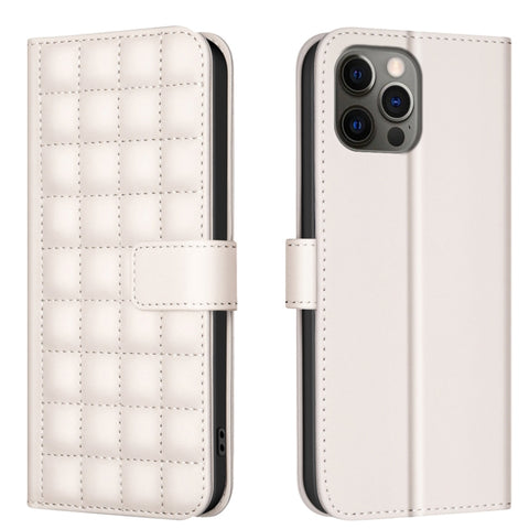 Square Texture Leather Phone Case, For iPhone 12 / 12 Pro, For iPhone 12 Pro Max, For iPhone 11 Pro Max, For iPhone 11, For iPhone 11 Pro, For iPhone XR, For iPhone XS Max, For iPhone 8 Plus / 7 Plus