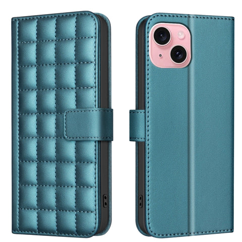 Square Texture Leather Phone Case, For iPhone 15 Plus / 14 Plus, For iPhone 15, For iPhone 14 / 13, For iPhone 14 Pro, For iPhone 14 Pro Max, For iPhone SE 2022 / SE 2020 / 8 / 7, For iPhone 13 Pro Max, For iPhone 13 Pro