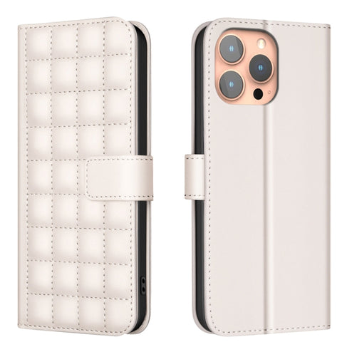 Square Texture Leather Phone Case, For iPhone 15 Plus / 14 Plus, For iPhone 15, For iPhone 14 / 13, For iPhone 14 Pro, For iPhone 14 Pro Max, For iPhone SE 2022 / SE 2020 / 8 / 7, For iPhone 13 Pro Max, For iPhone 13 Pro