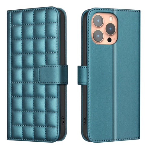 Square Texture Leather Phone Case, For iPhone 12 / 12 Pro, For iPhone 12 Pro Max, For iPhone 11 Pro Max, For iPhone 11, For iPhone 11 Pro, For iPhone XR, For iPhone XS Max, For iPhone 8 Plus / 7 Plus