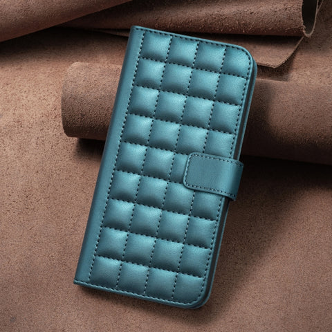 Square Texture Leather Phone Case, For Samsung Galaxy M55, For Samsung Galaxy M15, For Samsung Galaxy M62