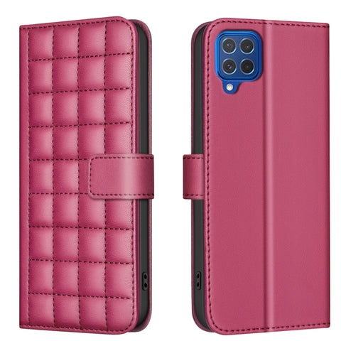 Square Texture Leather Phone Case, For Samsung Galaxy A53, For Samsung Galaxy A32 5G, For Samsung Galaxy A12