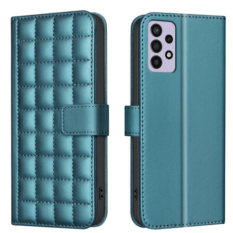 Square Texture Leather Phone Case, For Samsung Galaxy A53, For Samsung Galaxy A32 5G, For Samsung Galaxy A12