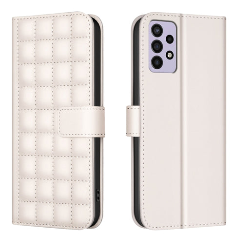Square Texture Leather Phone Case, For Samsung Galaxy A53, For Samsung Galaxy A32 5G, For Samsung Galaxy A12