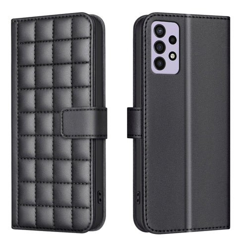 Square Texture Leather Phone Case, For Samsung Galaxy A53, For Samsung Galaxy A32 5G, For Samsung Galaxy A12