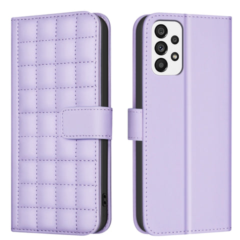Square Texture Leather Phone Case, For Samsung Galaxy A53, For Samsung Galaxy A32 5G, For Samsung Galaxy A12