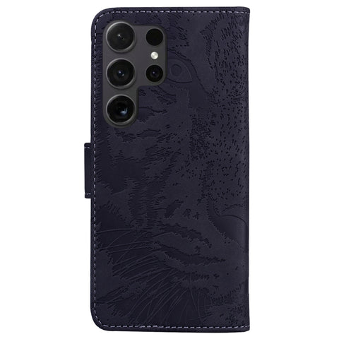 Tiger Embossing Pattern Flip Leather Phone Case, For Samsung Galaxy S25 Ultra 5G, For Samsung Galaxy S24 FE 5G