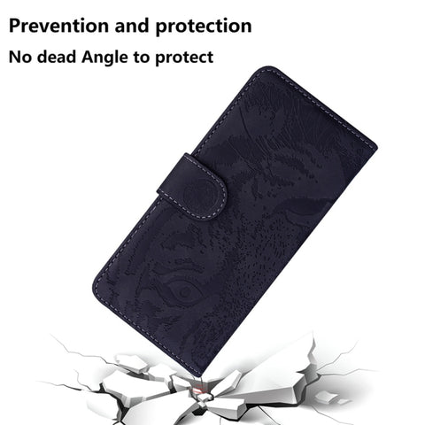Tiger Embossing Pattern Flip Leather Phone Case, For Samsung Galaxy S25 Ultra 5G, For Samsung Galaxy S24 FE 5G