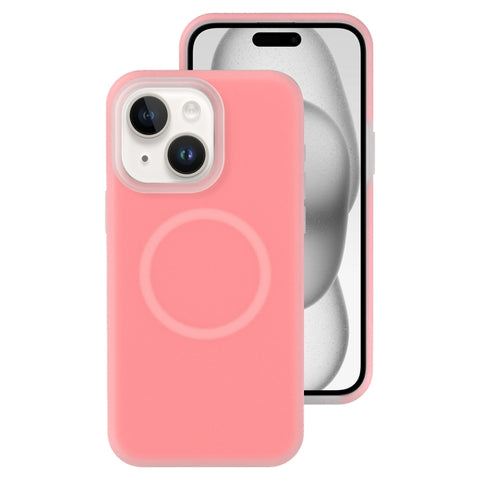 Jelly Liquid Silicone MagSafe Magnetic Phone Case, For iPhone 15, For iPhone 14 Plus, For iPhone 14, For iPhone 14 Pro