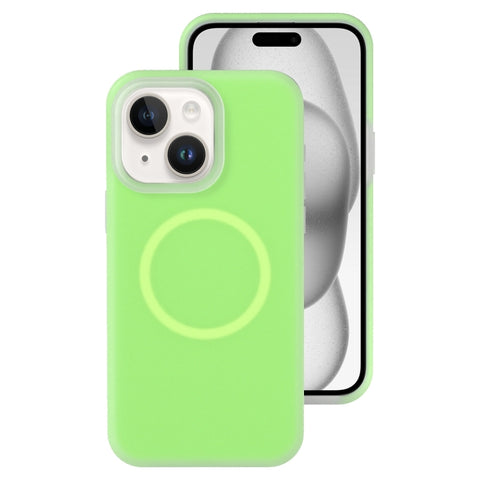 Jelly Liquid Silicone MagSafe Magnetic Phone Case, For iPhone 16, For iPhone 15 Pro Max, For iPhone 15 Pro, For iPhone 15 Plus
