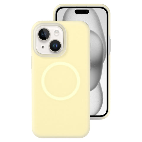 Jelly Liquid Silicone MagSafe Magnetic Phone Case, For iPhone 16, For iPhone 15 Pro Max, For iPhone 15 Pro, For iPhone 15 Plus