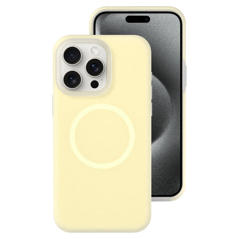 Jelly Liquid Silicone MagSafe Magnetic Phone Case, For iPhone 16, For iPhone 15 Pro Max, For iPhone 15 Pro, For iPhone 15 Plus