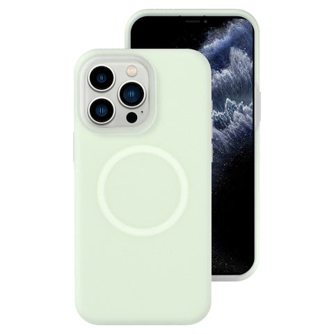 Jelly Liquid Silicone MagSafe Magnetic Phone Case, For iPhone 11, For iPhone 11 Pro