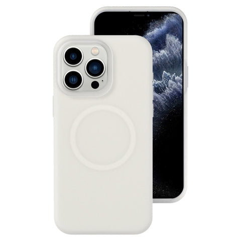Jelly Liquid Silicone MagSafe Magnetic Phone Case, For iPhone 11, For iPhone 11 Pro