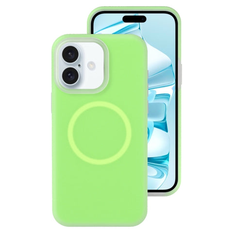 Jelly Liquid Silicone MagSafe Magnetic Phone Case, For iPhone 17e / 16e, For iPhone 16 Pro Max, For iPhone 16 Pro, For iPhone 16 Plus
