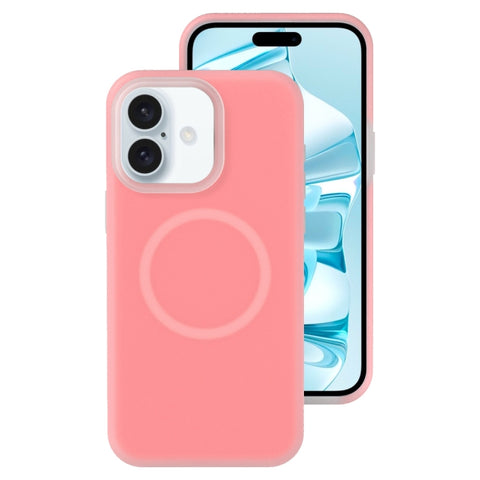 Jelly Liquid Silicone MagSafe Magnetic Phone Case, For iPhone 17e / 16e, For iPhone 16 Pro Max, For iPhone 16 Pro, For iPhone 16 Plus
