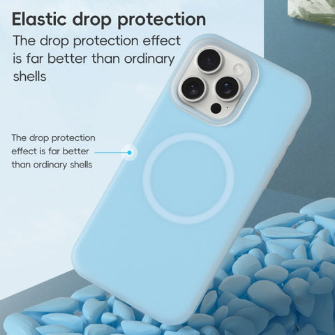 Jelly Liquid Silicone MagSafe Magnetic Phone Case, For iPhone 17e / 16e, For iPhone 16 Pro Max, For iPhone 16 Pro, For iPhone 16 Plus