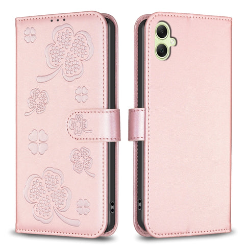 Four-leaf Embossed Leather Phone Case, For Samsung Galaxy A56 5G, For Samsung Galaxy A36, For Samsung Galaxy A16 5G, For Samsung Galaxy A06