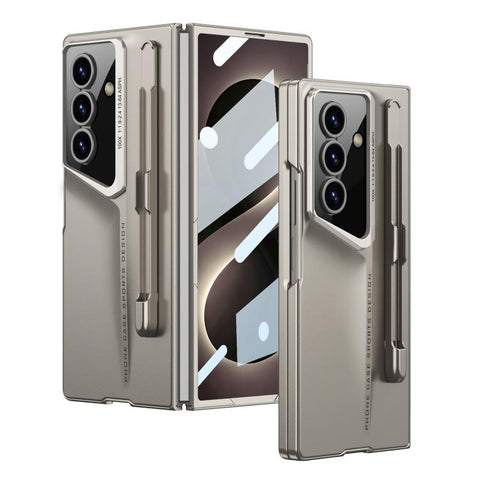 GKK Integrated Blade Ultra-thin Full Coverage Phone Case with Pen Slot, Not Included Pen, For Galaxy Z Fold8 Ultra 5G, For Samsung Galaxy Z Fold6