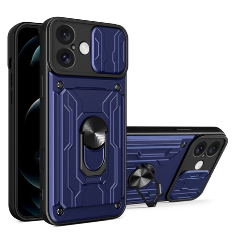 Sliding Camshield TPU+PC Phone Case with Card Slot, For iPhone 16 Pro Max, For iPhone 16 Pro, For iPhone 16 Plus, For iPhone 16, For iPhone 15 Pro Max, For iPhone 15 Pro