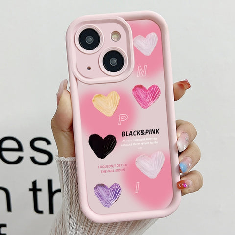 Diamond Sand TPU Full Coverage Phone Case, For iPhone 15 Pro Max, For iPhone 15 Pro, For iPhone 15 Plus, For iPhone 15