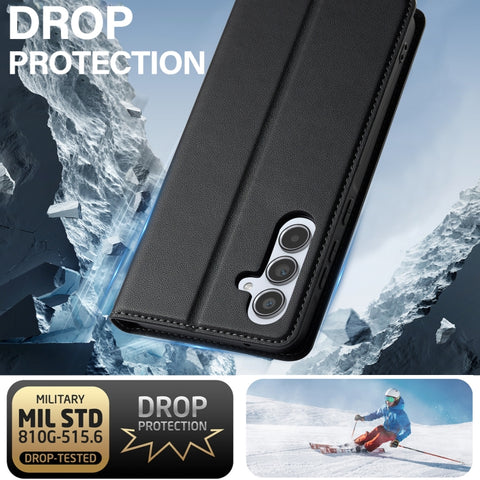 LC.IMEEKE L1 Series Frosted Fine Texture PU Phone Case, For Samsung Galaxy A54 5G, For Samsung Galaxy A53 5G