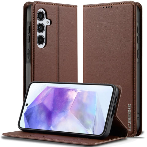 LC.IMEEKE L1 Series Frosted Fine Texture PU Phone Case, For Samsung Galaxy A54 5G, For Samsung Galaxy A53 5G