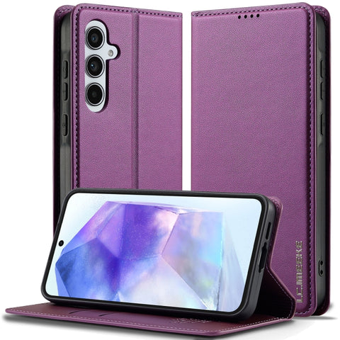 LC.IMEEKE L1 Series Frosted Fine Texture PU Phone Case, For Samsung Galaxy A54 5G, For Samsung Galaxy A53 5G