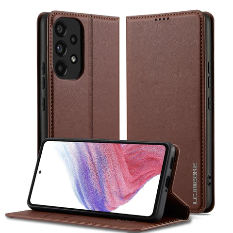 LC.IMEEKE L1 Series Frosted Fine Texture PU Phone Case, For Samsung Galaxy A54 5G, For Samsung Galaxy A53 5G