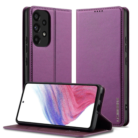 LC.IMEEKE L1 Series Frosted Fine Texture PU Phone Case, For Samsung Galaxy A54 5G, For Samsung Galaxy A53 5G