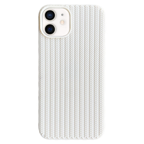 Weave Texture TPU Phone Case, For iPhone 11, For iPhone 11 Pro, For iPhone XS / X, For iPhone XR, For iPhone XS Max, For iPhone 8 Plus / 7 Plus