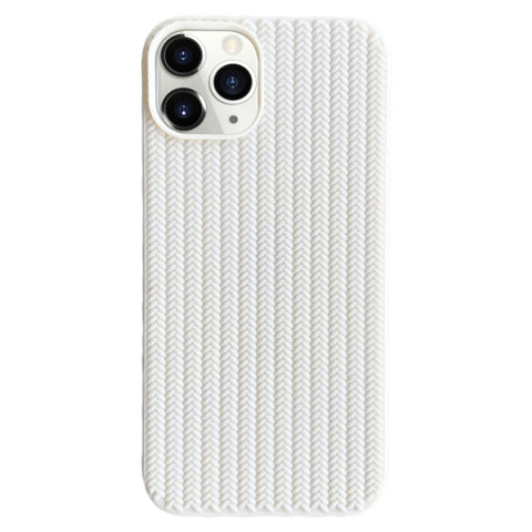 Weave Texture TPU Phone Case, For iPhone 11, For iPhone 11 Pro, For iPhone XS / X, For iPhone XR, For iPhone XS Max, For iPhone 8 Plus / 7 Plus