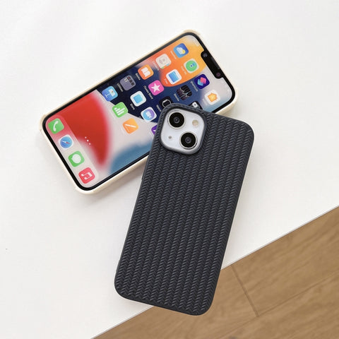Weave Texture TPU Phone Case, For iPhone 11, For iPhone 11 Pro, For iPhone XS / X, For iPhone XR, For iPhone XS Max, For iPhone 8 Plus / 7 Plus