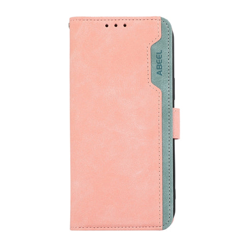 ABEEL Color Block Magnetic RFID Leather Phone Case, For Samsung Galaxy A06 4G