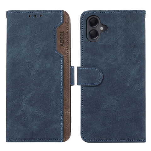 ABEEL Color Block Magnetic RFID Leather Phone Case, For Samsung Galaxy A06 4G