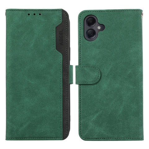 ABEEL Color Block Magnetic RFID Leather Phone Case, For Samsung Galaxy A06 4G