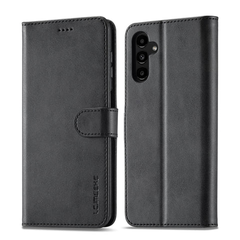 LC.IMEEKE Calf Texture Leather Phone Case, For Samsung Galaxy S24 FE 5G