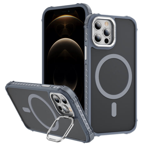 Rainbow Series Skin Feel MagSafe Lens Holder Phone Case, For iPhone 14 Plus, For iPhone 14, For iPhone 14 Pro, For iPhone 14 Pro Max, For iPhone 13, For iPhone 12 Pro Max, For iPhone 12 Pro, For iPhone 11
