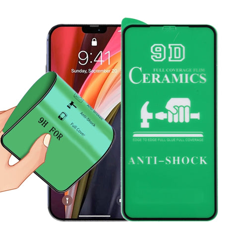 9D Full Screen Full Glue Ceramic Film, For iPhone 12 mini (1 PC), For iPhone 12 / 12 Pro (1 PC), For iPhone 12 Pro Max (1 PC)